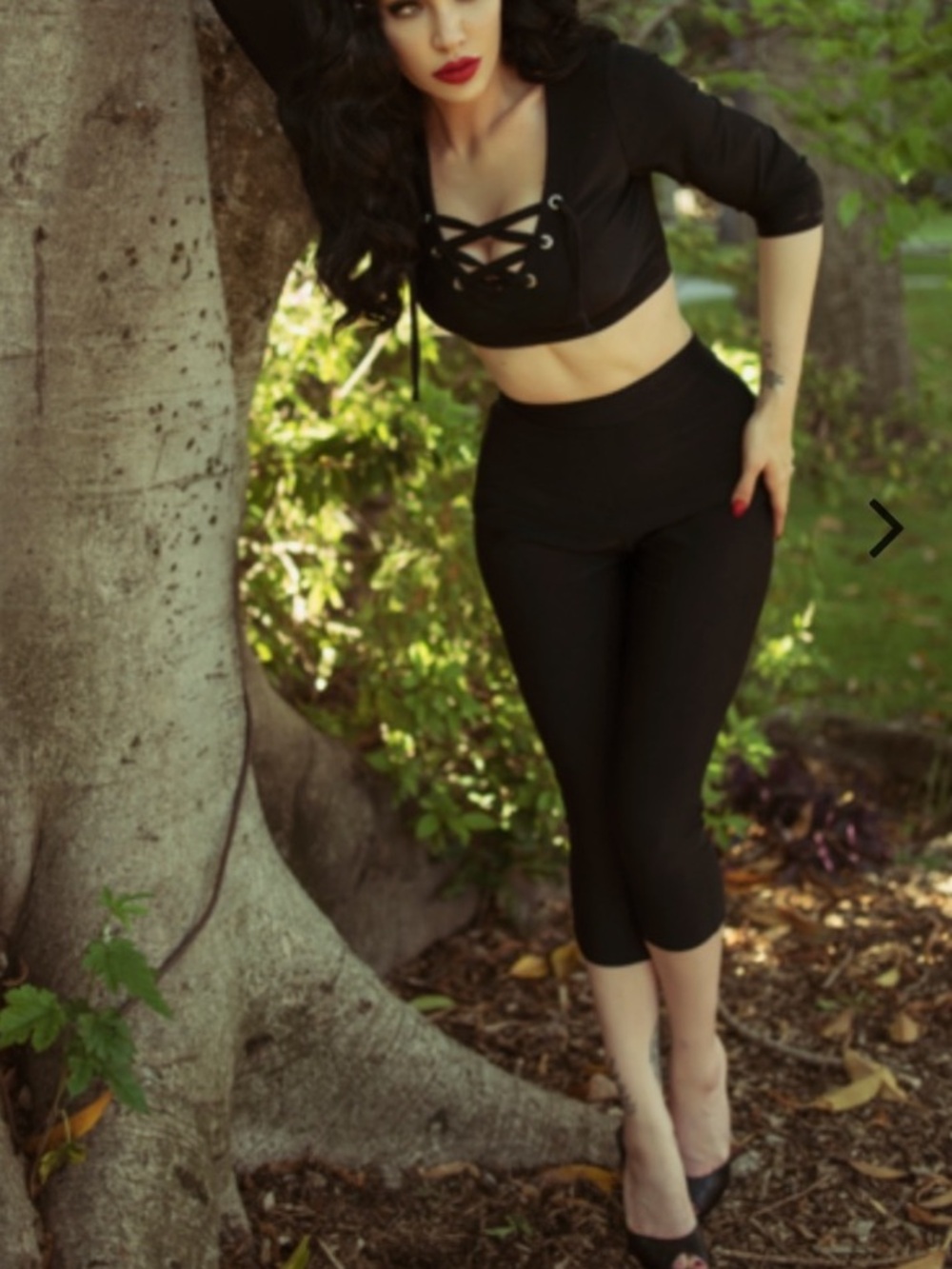 2X LFEN Lilith swim capri pants - Picture 2 of 6